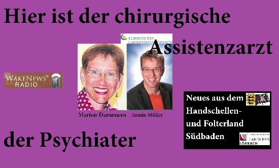 Hier ist der chirurgische Assistenzarzt der Psychiater sm