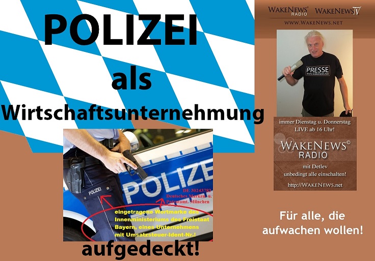 POLIZEI als Wirtschaftunternehmung aufgedeckt sm